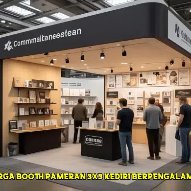 harga booth pameran 3x3 kediri berpengalaman